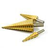 Pagoda Shape Hole Cutter Metric Spiral Flute 4-12/20/32mm HSS Steel Cone Drill Bit
