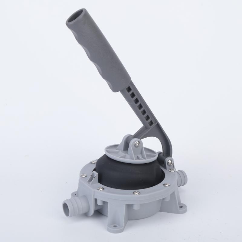 Hand Transfer Pump 720GPH Manual Priming Design with Pump Body Material Reference EPDM Sealing Components and Two Hose Ends for Boat and Motorhome