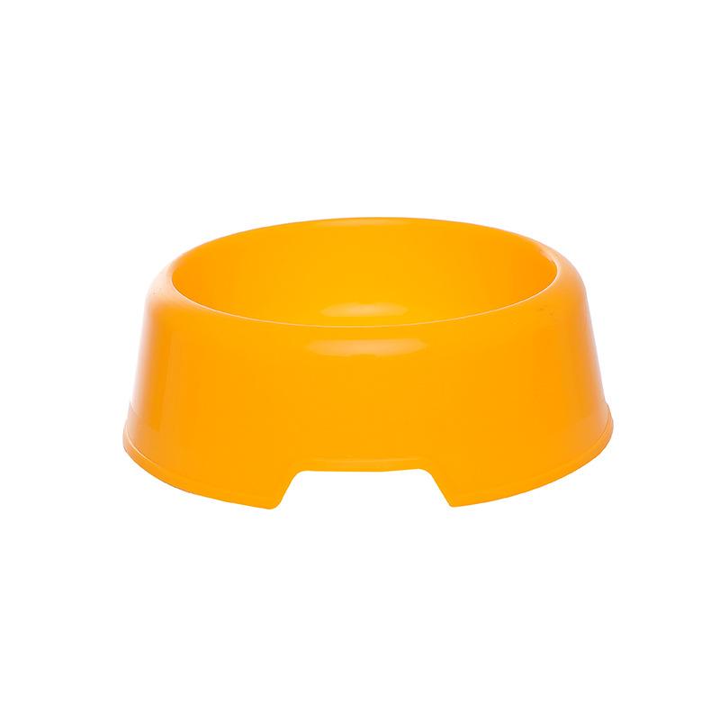 Candy Color Small Plastic Pet Single Bowl, Cat Bowl, Dog Utensils Single Bowl, Pet Supplies, Optional Color