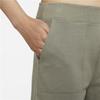 Nike Yoga Luxe Knit Wide-Leg Capri Pants Women Bottoms Olive DA0777-320