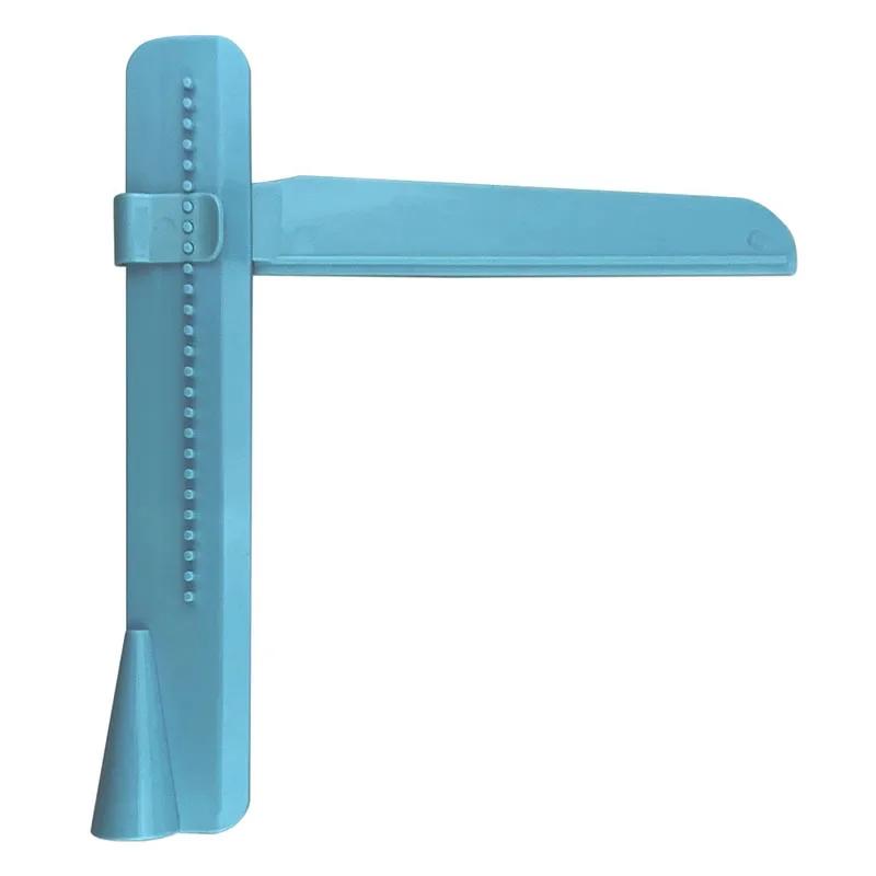 

1/2 PCS Cake Scraper Smoother Adjustable Fondant Spatulas Turning Sugar Leveling Device Cake Decorating Tool Food Grade Pastry 1 PCS синій