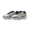 Nike Jr. Tiempo Legend 10 Academy Comfortable Non-Slip Shock Absorbing Durable Low-Top Soccer Shoes Kids sneaker Metallic-Silver DV4349-001