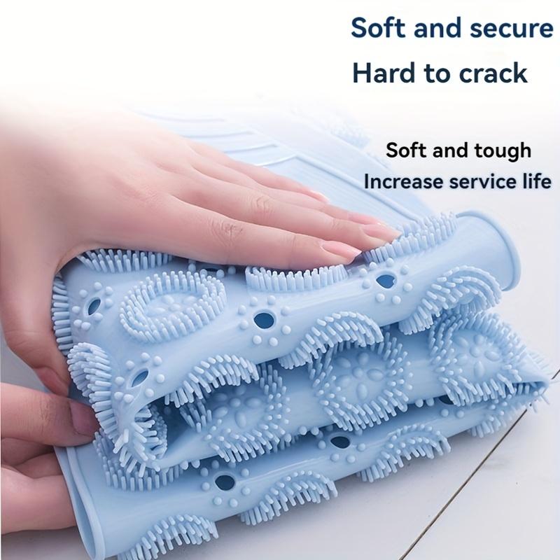 Round Shower Mat, Pvc, Non-Slip & Waterproof, Massage & Safety Features For Bathroom, Ideal For Home Use - Odorless