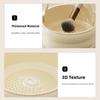 Dustproof Makeup Brush Cleaner Bowl 2-in-1 Cosmetic Brush Hang Drying Holder  Pen Holder