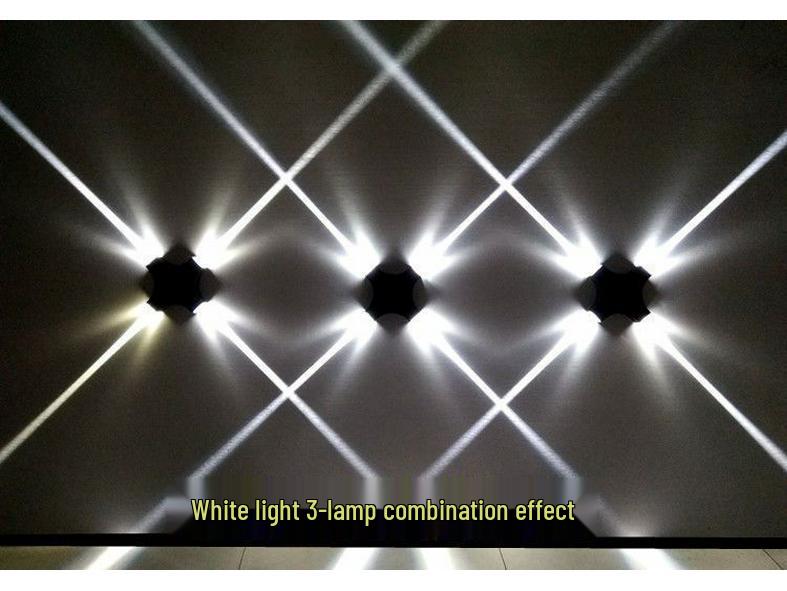 Cross-border LED Wall Light for Indoor/Outdoor Use: Starlight Design for Villas, Hotels, Corridors, Balconies, and Gardens