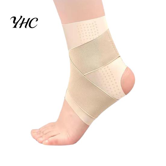 Safety During Exercise Ankle Guard 1Pc Support Stabilizer Elastic Breathable Compression Strap for Arthritis Achilles Tendonitis Plantar Fasciitis