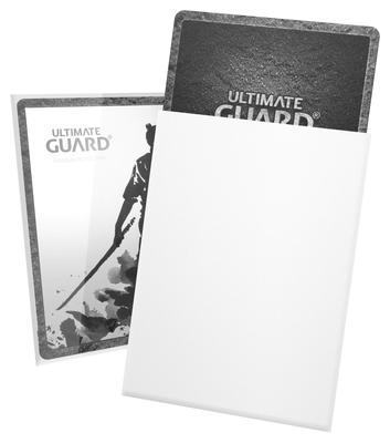 Ultimate Guard Katana Sleeve Standard Size 100 Card Sleeves White