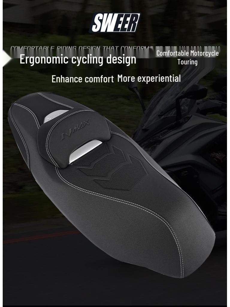 Waterproof Lumbar Support Seat Bag for Yamaha NMAX155 V3 (1998-2023), Easy Installation