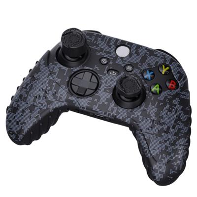 Suitable For Xbox Seriesx/S Controller Silicone Case Wireless Gamepad Controller Non-Slip Protective Cover With Rocker Cap
