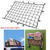 52''x 71'' Heavy Duty Latex Truck Pickup Bed Roof Rack Cargo Net With 14 Hook