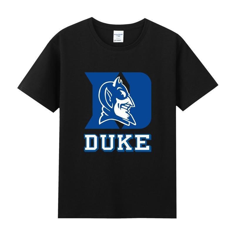 

Summer, Pure Cotton for Men and Women with Prints From Duke University, A Prestigious American Basketball School in The Ncaa 4XL