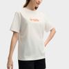 Fila Original Orange Fox Soft Cotton Comfortable Casual Versatile Knit Short Sleeve T-Shirt Women Tops White F11W529102FWT