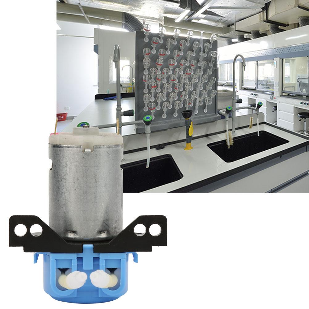 DC24V Micro Water Liquid Peristaltic Pump For Aquarium Lab Analytical 2*4mm(Blue)