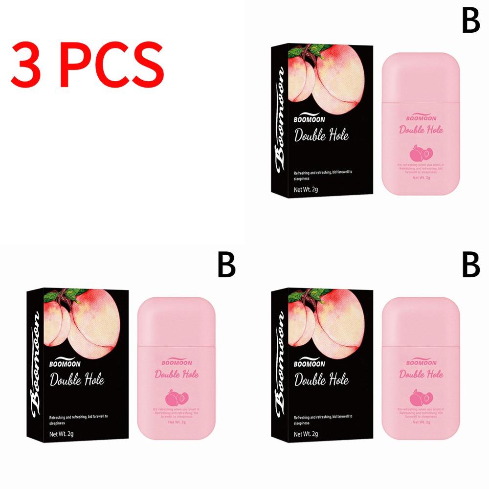 1/3/4PCS New High-end Vital Refreshing Energizing Aromatherapy Nasal Inhaler Fruit Essential Oils Boost Work Focus & Energy