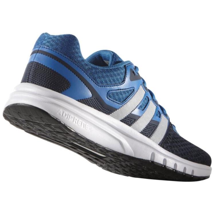 adidas Galaxy 2 Wygodne Miękkie Antypoślizgowe Odporne na Zużycie Niskie Codzienne Buty do Biegania Męskie Sneakersy Niebieski Czarny AF6690