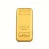 1pc Realistic Golden Bar - Heavy-Duty Metal Replica with Realistic Appearance & Weight, Elegant Home Decor for Office Display
