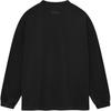 Fear of God Essentials Heavy Long-Sleeve Tee Black Men Tops 125BT242010F