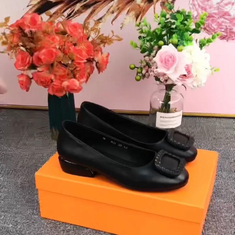 Ženy Ploché Boty Nová Móda Neformální Jednobarevné Nazouváky Dámské Jarní Čtvercový podpatek Vysoká kvalita Pohodlná Party Bota Zapatos Mujer