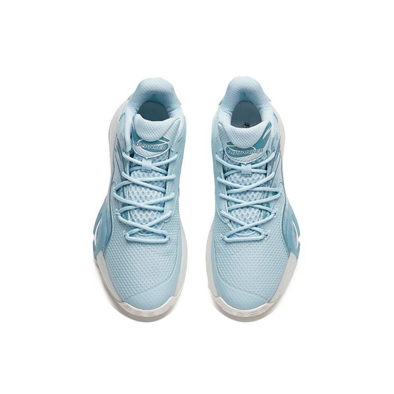 Anta A Flash Bubble 1.0 KT Cushioned Slip-Resistant Low-Top Performance Basketball Shoes Men's Blueberry Mousse Sneakers 912121608S-5