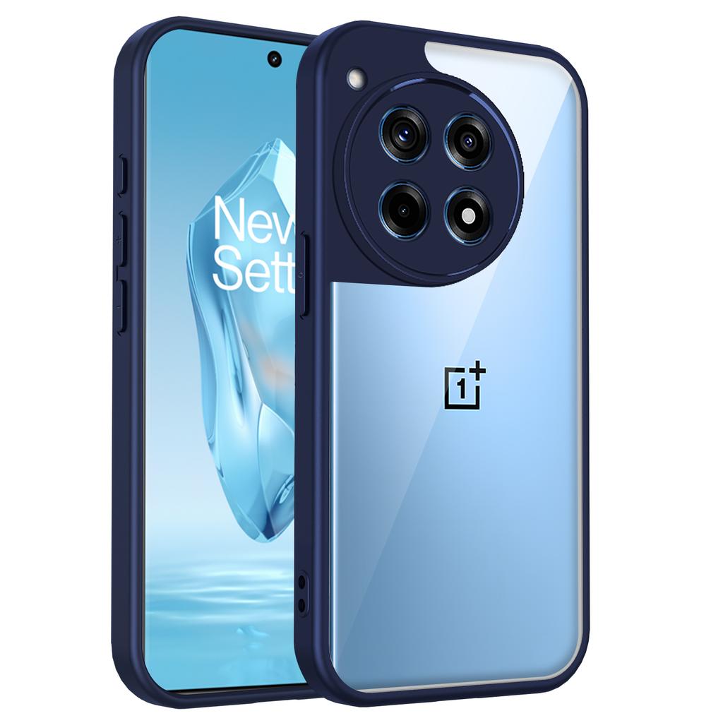 Oneplus 12R CPH2609 CPH2611 Case Air Cushion Shockproof Silicone Bumper Clear Matte Back Cover Hard Phone Case for Oneplus12R 5G