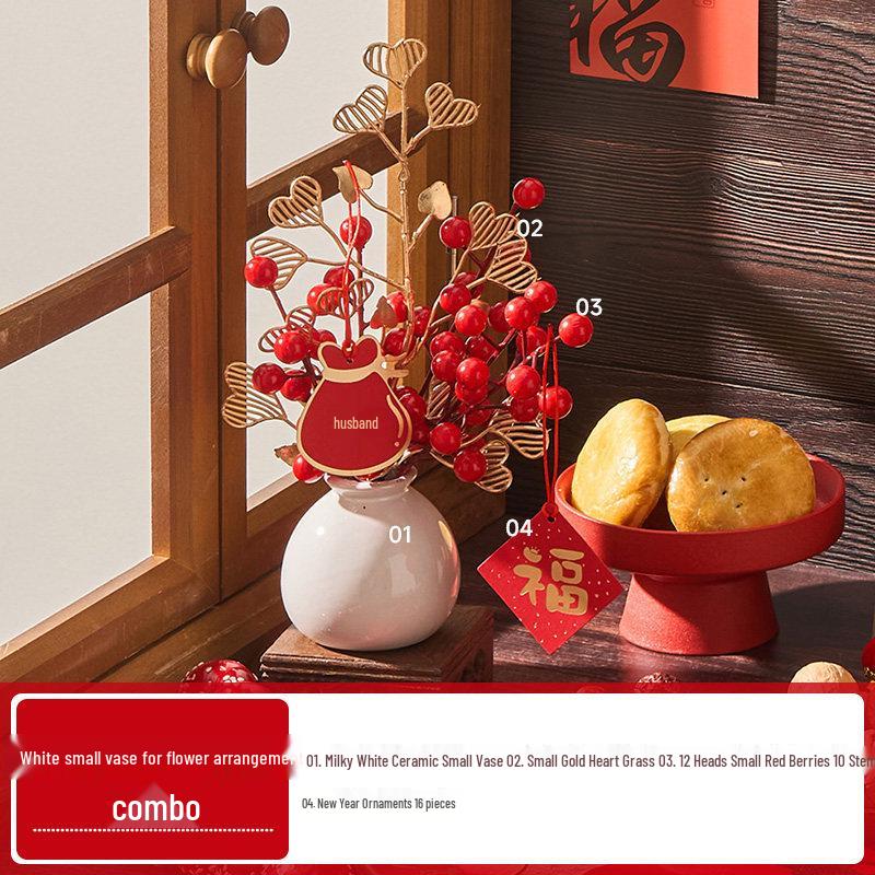 2026 New Year Retro Food Photography Scene Setup with Chinese-Style Props