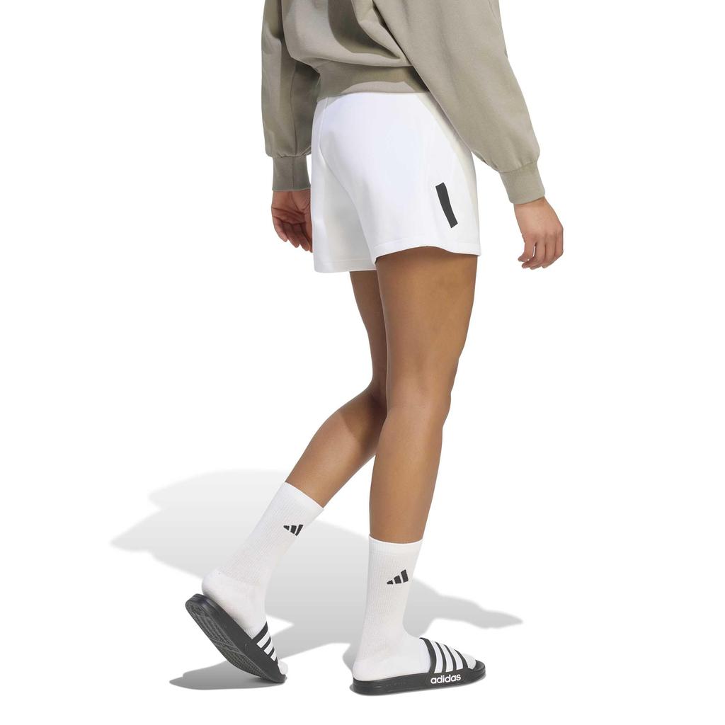 ZNE Shorts for T1928 White Size M [Adidas] Women, (KF6353), (6 Inches)