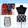 Costume da Corpo in Pelle Gotico Punk Zdz per Donna Stiloso e Audace Abbigliamento da Performance