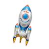 Standing Astronaut Balloon Spaceman Rocket Rocket Shape Balloon  Birthday Party