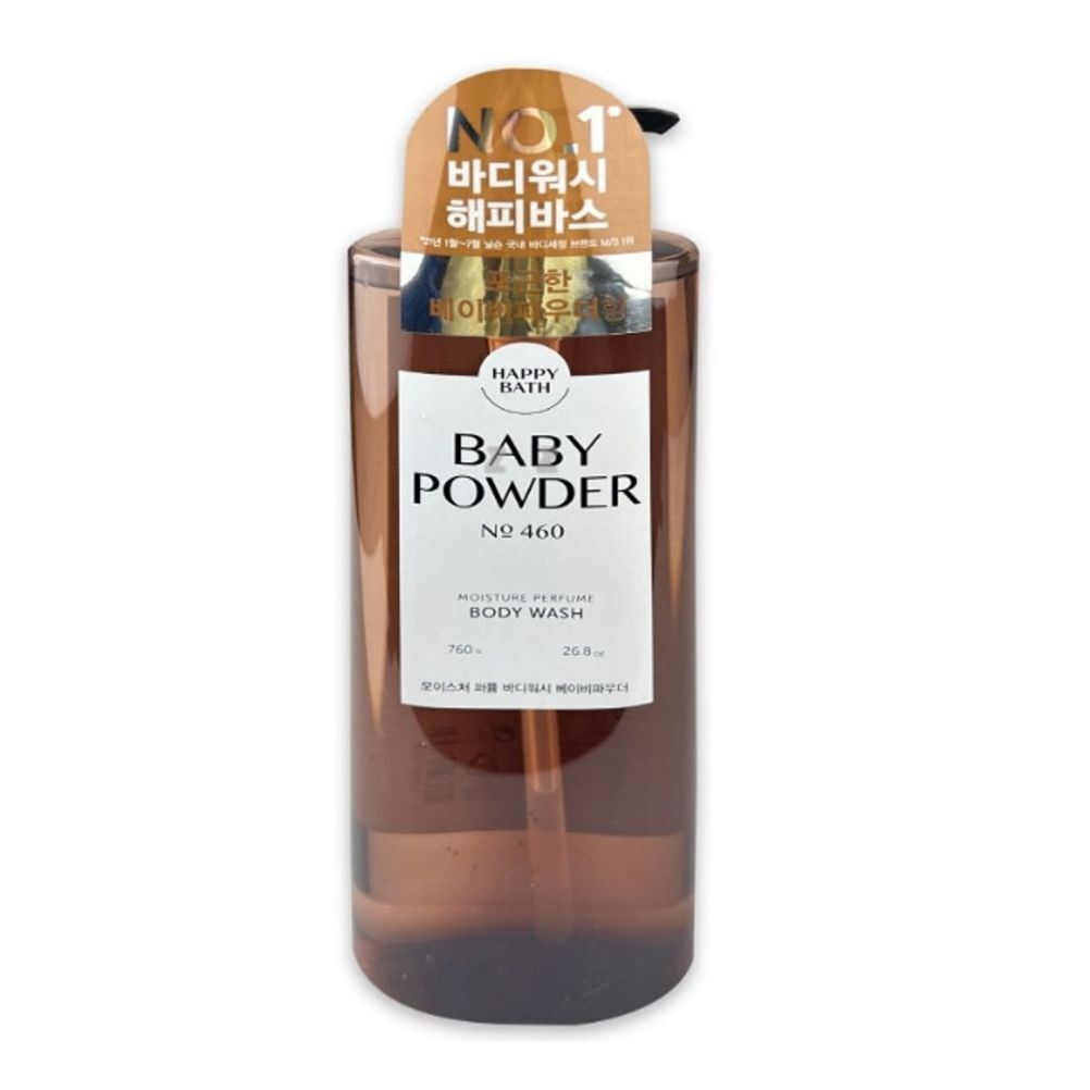 HAPPY BATH BEMDYDXZ Body Wash Body Cleanser Baby Powder Scent 760g