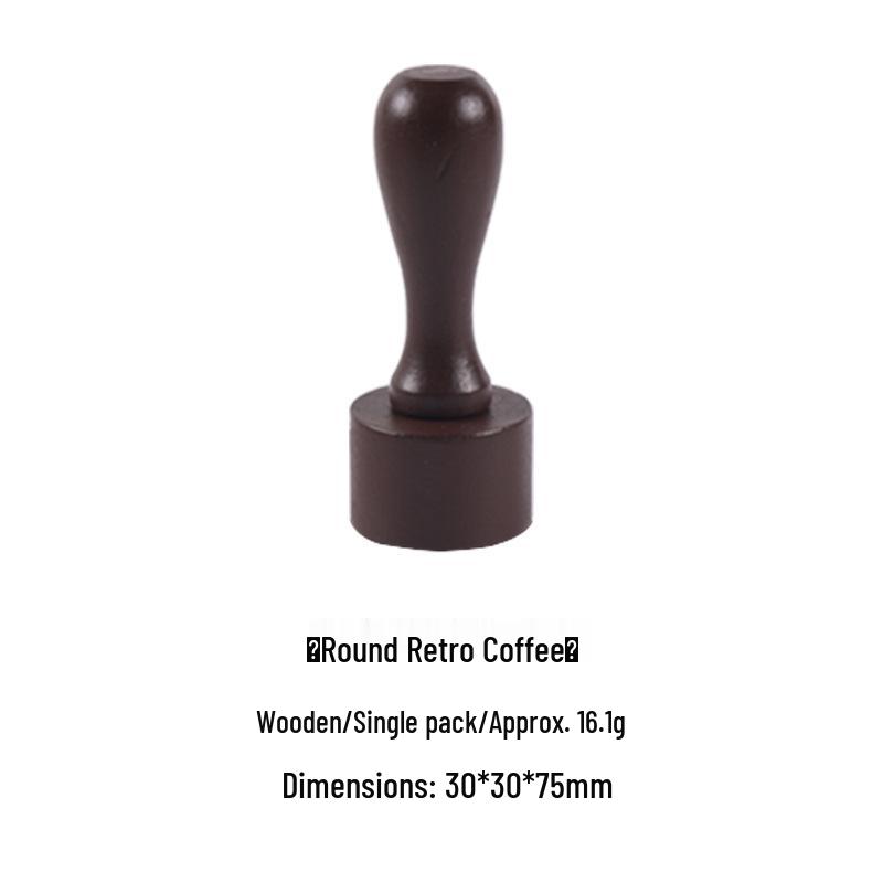 Wooden Handle Rubber Stamp for DIY Journaling