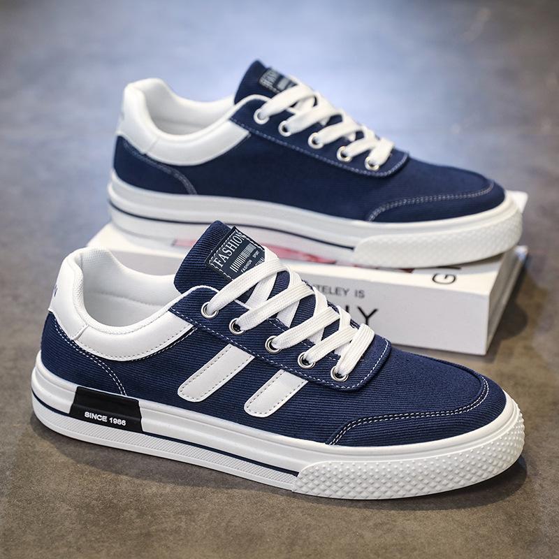 Neue Vielseitige Trendige Canvas-Schuhe Weichsohlige Bequeme Freizeitschuhe Modische Lässige Herrenschuhe Zapatillas