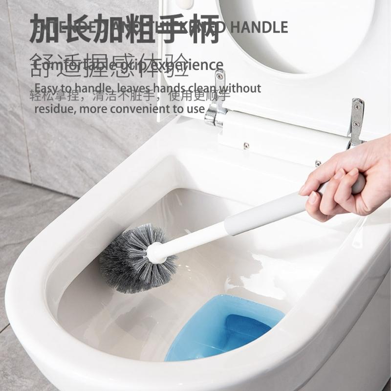 High Pressure Toilet Clog Remover Plunger With Holder Base Easy Storage Design Toilet Bowl Cleaner For Bathroom Cleaning