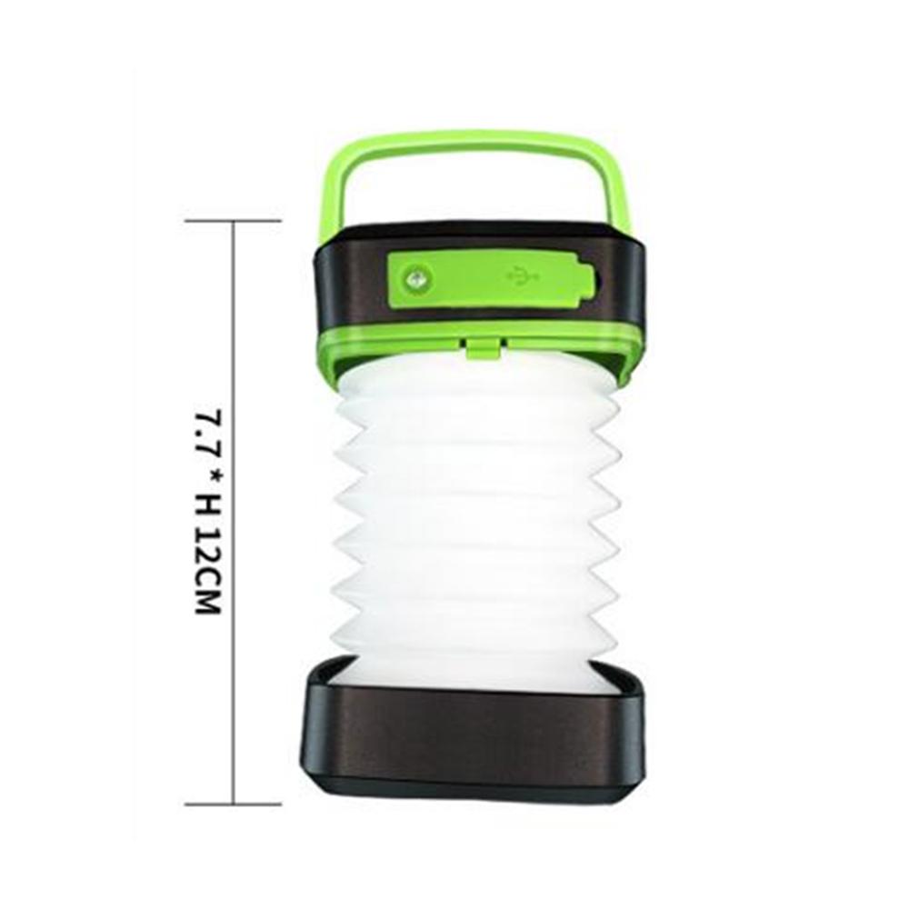 New Solar Rechargeable Flashlight Power Camping Tent Light Torch Travel Lamp