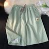 Eis Seide Shorts für Männer und Frauen Dünne Sommer Neue Stil Hong Kong Stil Locker Fünf-Punkt Weite Hosen