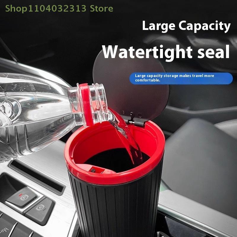 1PC Car Trash Bin Can Mini Auto Dust Organizer Car Interior Rubbish Bag Garbage Container Storage Box Bucket Auto Accessories