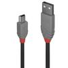 Lindy 5M Usb 2.0 Type A To Mini-B Cable, Anthra Line, 36725