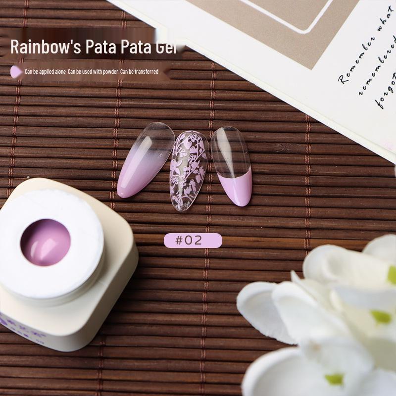 

Гель однотонний дев ятисітчастий: 2024 Градієнтний рум янець для нейл-арту без миття.