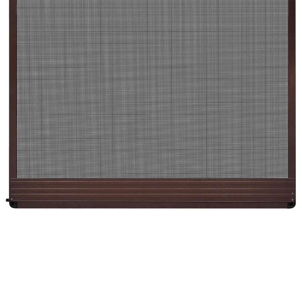 Swivel Insect Screen In Brown and Black 120 X 240 Cm