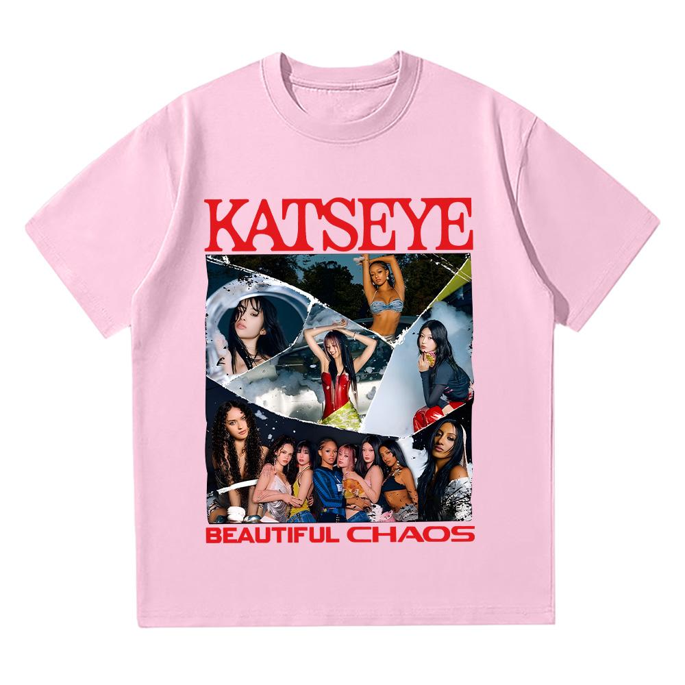 The Beautiful Chaos T Shirt Fashion Summer Hot Sale Graphic Clothing Unisex Hip Hop Streetwear  Y2K Tees T-shirts