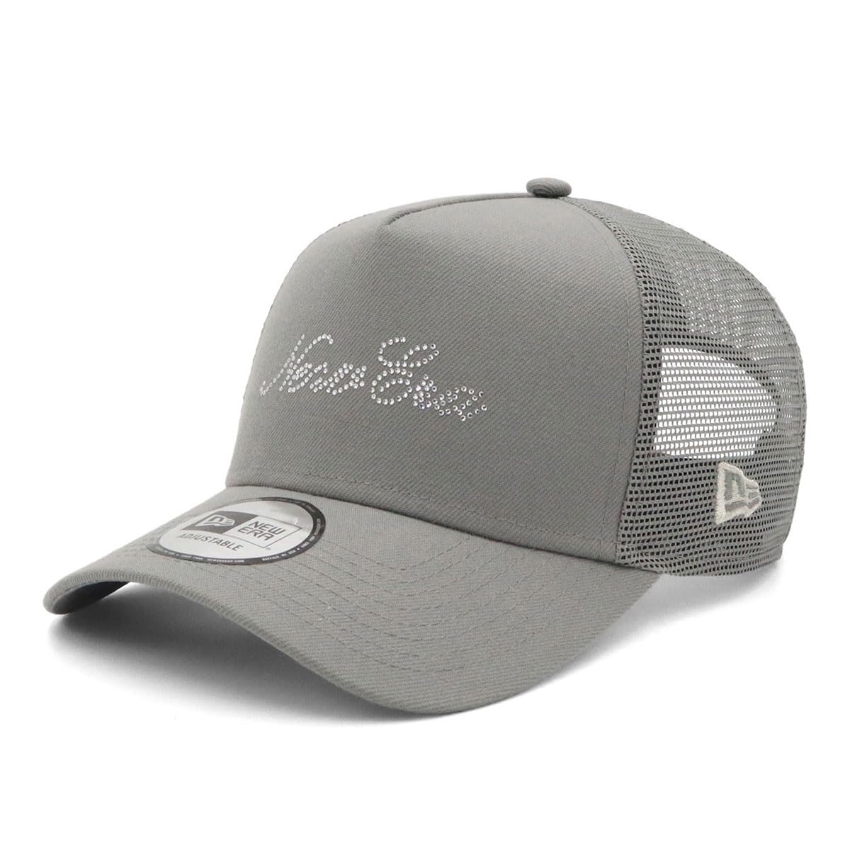 

New Era Кепка-сетка ONSPOTZ Misty FREE 9Forty Trucker CS Логотип-надпись из страз, Эксклюзив, Утро, A-Frame