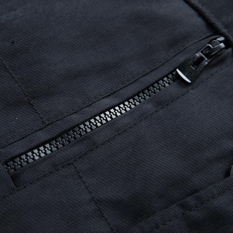 Winter Waterproof Fleece Hooded Parkas Men Solid Thick Warm Multi Pocket Safari Style Jackets Male Parka Outwear Coat Plus Size