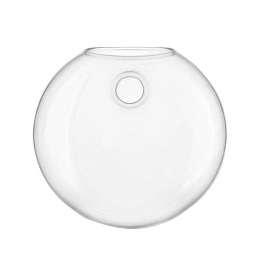 

Wall Hanging Glass Planter Clear Flower Vase for Hydroponics Plants Wall Mount Terrarium Propagation Station for Bathroom Home Office Living Room 1pc