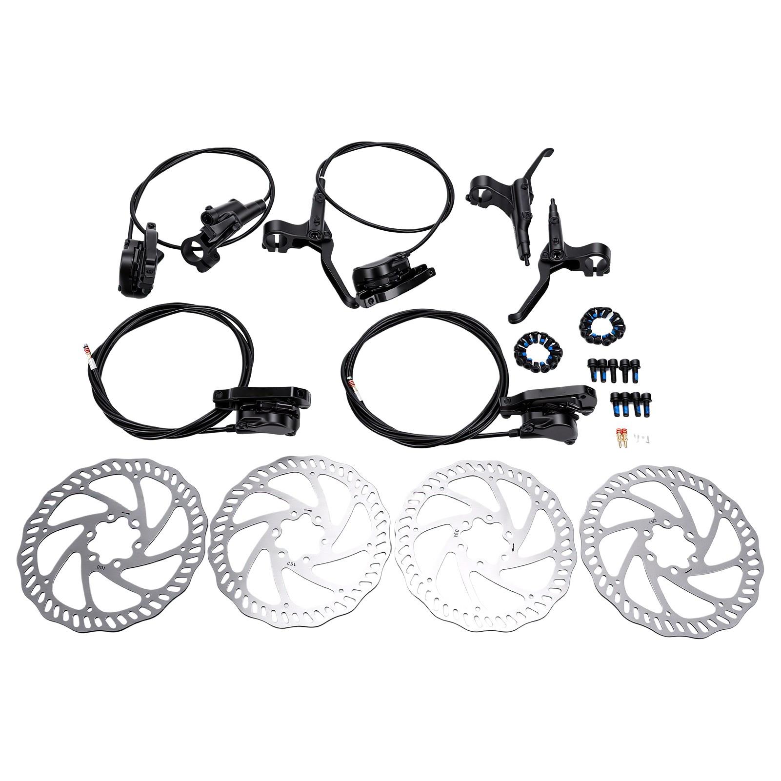 Hydraulische Schijfremset Lichtgewicht Schijfzuiger Olie Rem Kit Aluminiumlegering Warmteafvoer Eenvoudige Uitlijning Voor