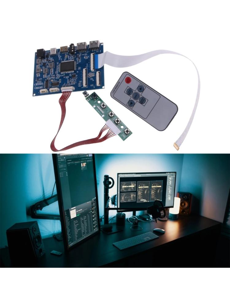 High Definition LCD Screen Controller LVDS eDP LCD Screen Driver Board E TYPE-C Game Display Driver
