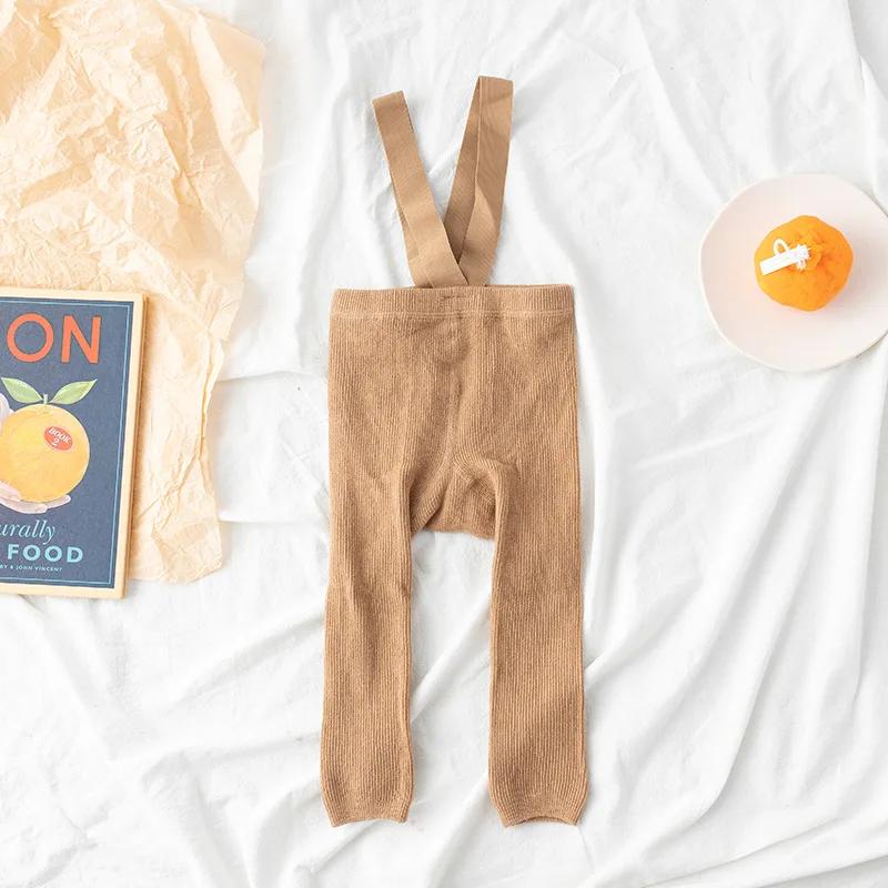 Infant Kinder Hosenträger Strumpfhosen Frühling Herbst Baby Mädchen Jungen Strumpfhosen Baby Mädchen Kleidung Hohe Taille Bandage Kreuz Straped Leggings