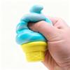 Ice Cream Cone Shaped Soft Squeeze Toy for Stress Relief