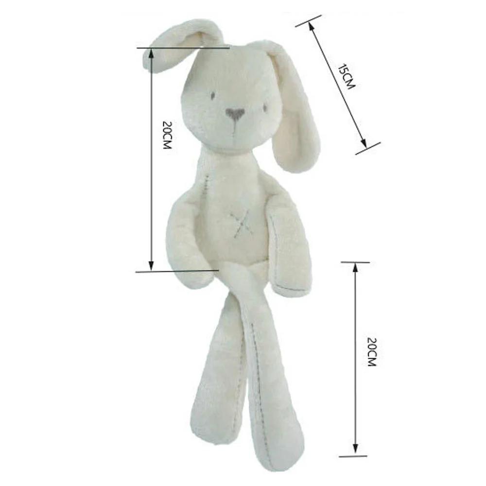 42CM Cute Cartoon Long Ears Rabbit Doll Baby Soft Plush Playthings For Children Bunny Sleeping Mate Children Stuffed Plush Animal Toy