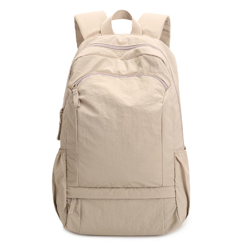 Women's Large Capacity Japanese Color Block Backpack for College & High School Students