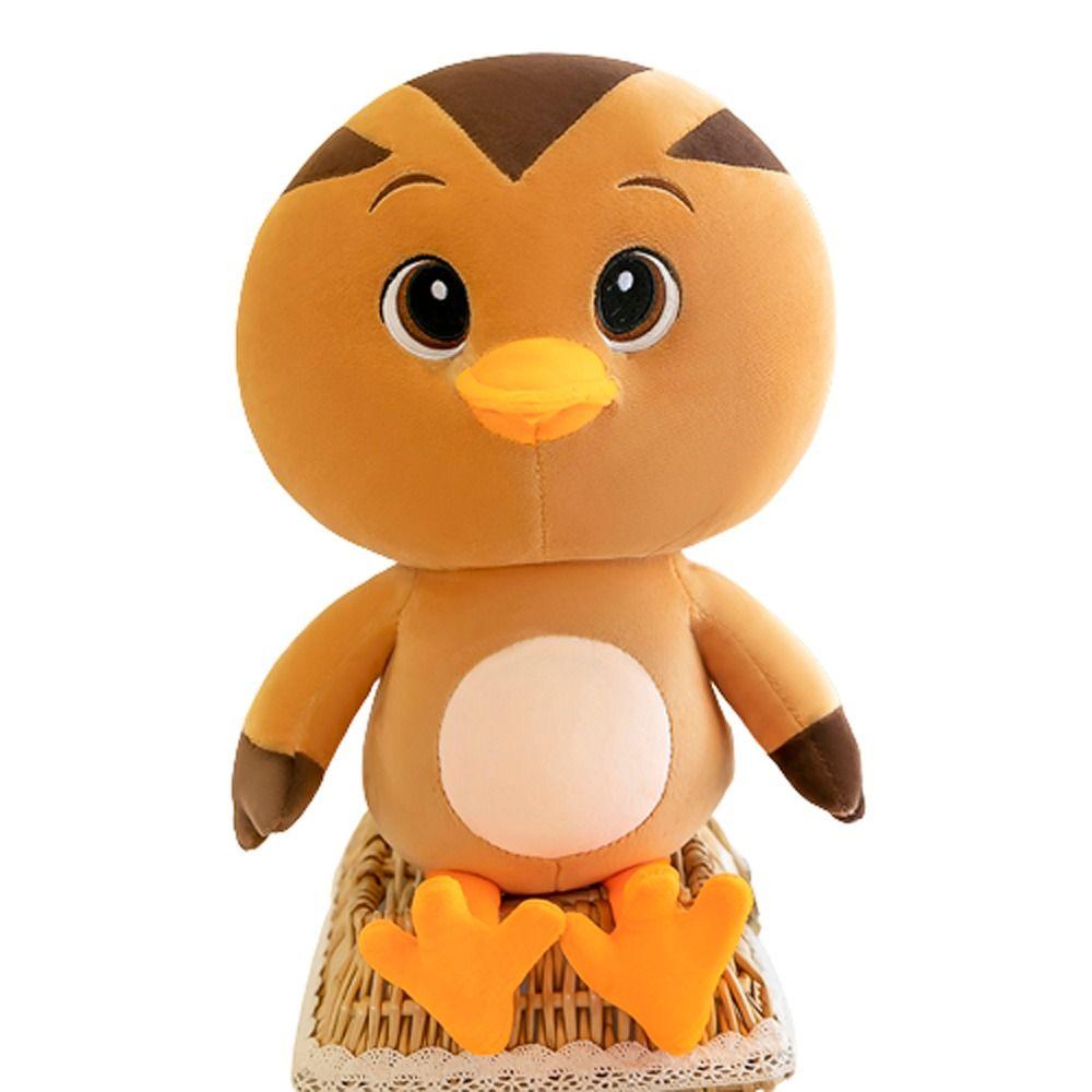 

Accompany Toy Home Comfort Cushion Chicken Squad Plush Toys Recommended age: 4-14 years Stuffed Toy коричневый