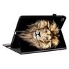 For Lenovo Tab K9 Leather Case Pattern Printed Stand Tablet Cover with Card Slots